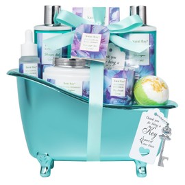 Saint Roy Regalos Para El Día Del Padre Para Hombres Y Papás Cesta De Regalo De Spa De Lujo Con Eucalipto Y Menta Para Mujeres, Cestas De Regalo De