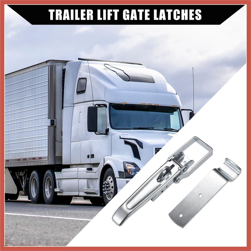 ACROPIX Utility Trailer Lift Gate Pull Latches/Rear Trailer Gate Latch