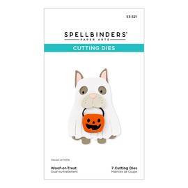 Spellbinders Woof-or-Treat Etched Dies
