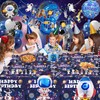 Space Party Tableware Set, 6 Years, Space Birthday Decoration, 16