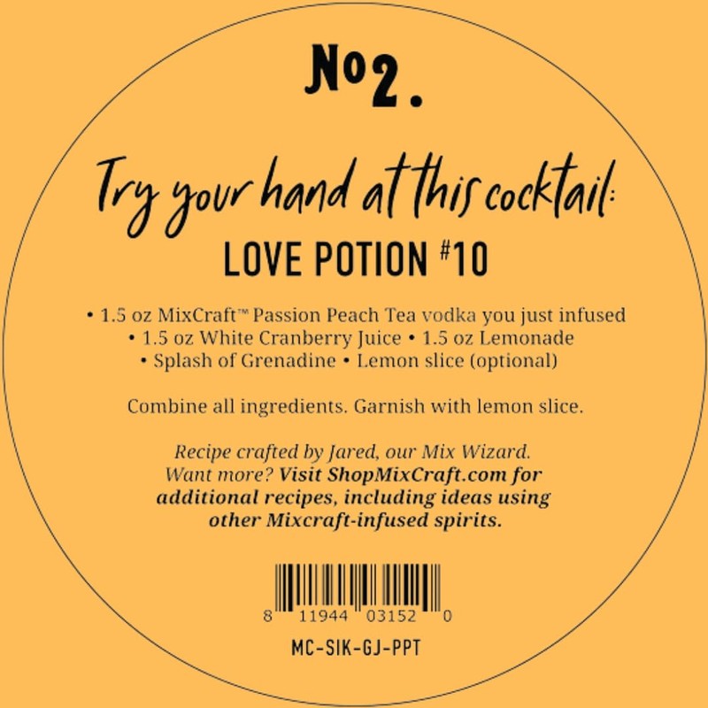 MixCraft Spirit Infusion Kit - Premium Craft Cocktail & Mocktail