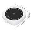 Magnetic Stirrer Silent Mini USB Magnetic Liquid Mixer for Brewing