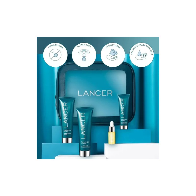Kit De Introducción Al Método Lancer Skincare Exfoliante Fa