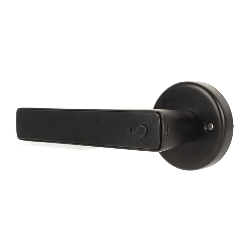 Fingerprint Lock Emergency Charging Low Battery Reminder Accurate Smart Door