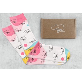 Hippowarehouse Mother Nature Vegan Vegetarian Avocado Funny Socks Novelty Gifts Joke Present Him Her Fathers Mothers Day Birthday Box Included 26.5cm 35cm 40cm