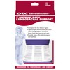OTC Lumbosacral Support, 7-inch Lower Back, Lightweight Compression, Elastic, White,