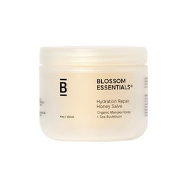 Blossom Essentials Crema de miel, reparación de hidratación para piel seca y con picazón, alivio de eccema y psoriasis para pieles sensibles, miel de manuka orgánica, 4 onzas (anteriormente