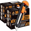 REXBETI Utility Knife, Retractable Box Cutter for Cartons, Cardboard and