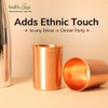 HealthAndYoga™ qCup Pure Copper Tumblers for Drinking - Ayurvedic Health