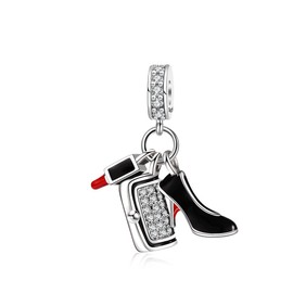 Symretie 925 Sterling Silver Charms Pendant - Turtle Ocean Charms for Women Bracelets Necklace Gifts, Silver, Zirconia, zirconia