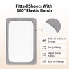 Unnivoll Cot Sheets 120 x 60 cm Fitted Super Soft