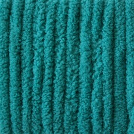 Bernat Blanket Yarn - Big Ball (10.5 oz) - 2 Pack with Patterns (Aquatic)