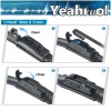 Yeahmol Front Rear Wiper Blades Fit For Toyota Land Cruiser