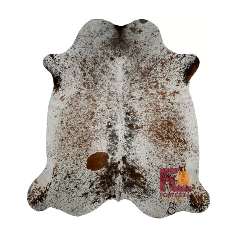 Fortezzaoutlet Cowhide Rug Multicolor Speckled | Premium Quality | Medium