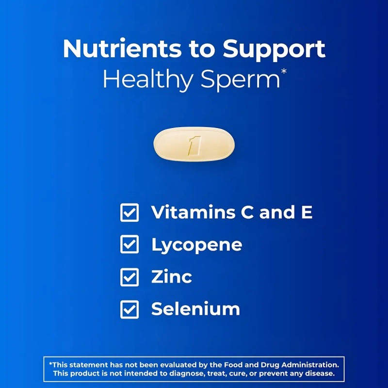 One Day Apoyo Fertilidad Masculina Vitamina Preconcepción Sabor
