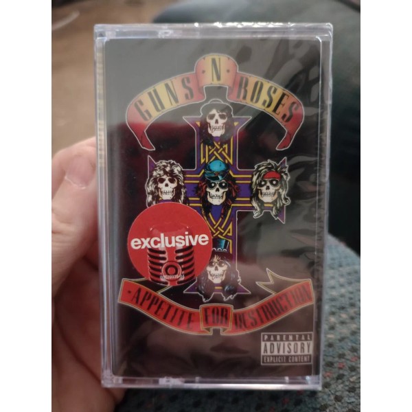 GEFFEN RECORDS Guns N Roses Appetite for Destruction (Musicassetta Limited