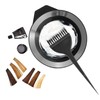 topolenashop Haarfärbe-Set mit Schüssel und Pinsel | Professionelles Haarfärbe-Set für