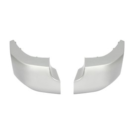 Fronimo Pair Rear Bumper End Cover Compatible with Toyota FJ Cruiser 2007-2014 Rear Bumper Ends Caps 53111AC020, 52119AC906, 81510AC030, 81520AC030 Silver