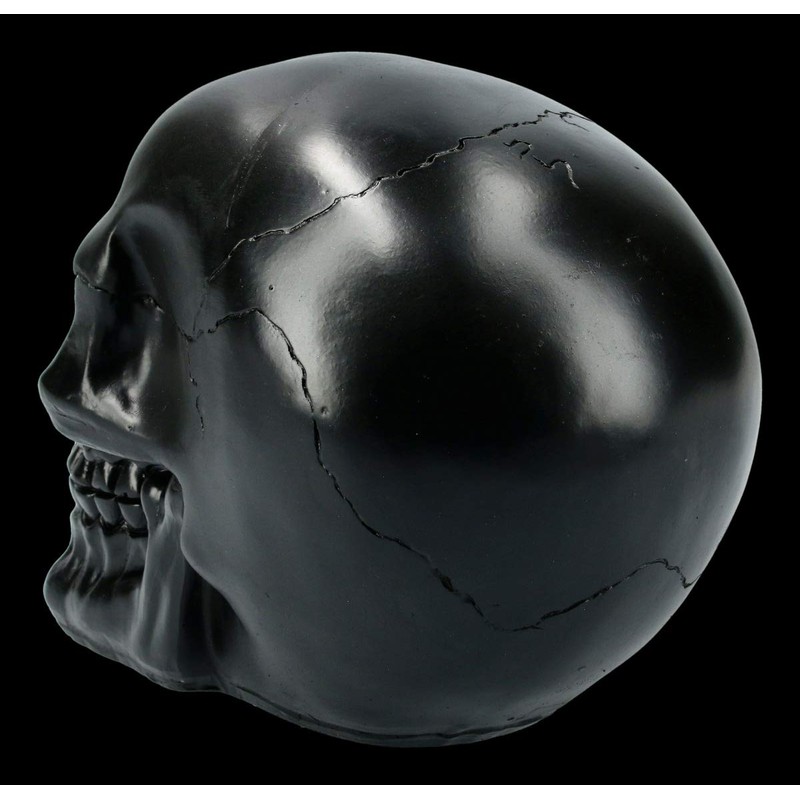 Figuren Shop GmbH Gothic Skull - Matt Black | Fantasy