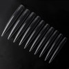 Mwoot Pack of 120 Extra Long False Nail Tips, Sharp