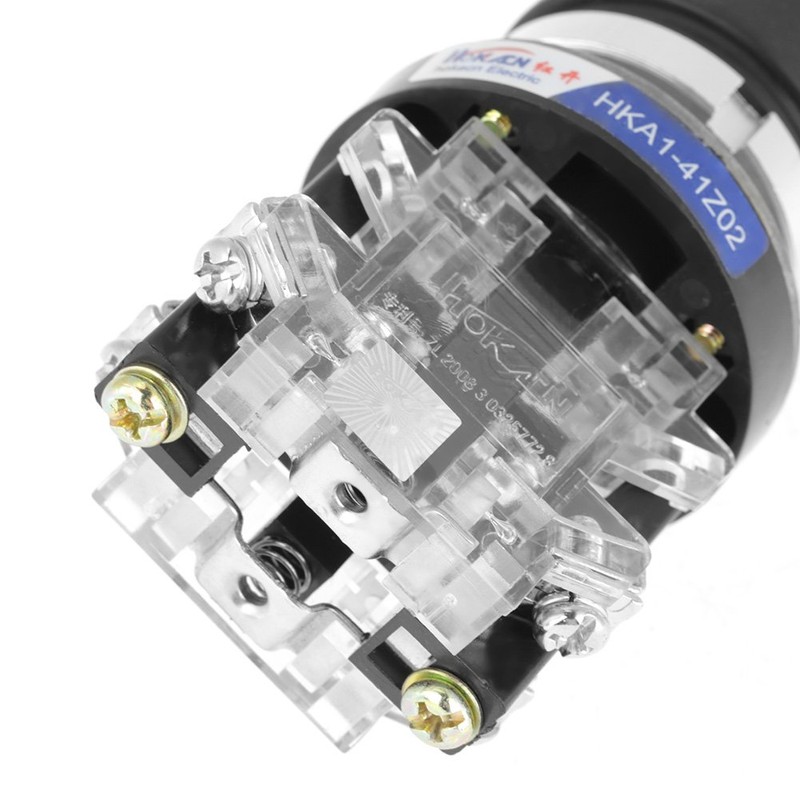 Momentary Joystick Switch 2NO 2-position AC380V 5A HKA1-41Z02 Return Momentary