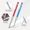 2 PCS Diamond Sharpening Rod, Pocket Knife Sharpener Rod Retractable