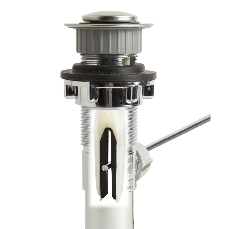 PF WaterWorks HairFREE Universal Never Clog Pop-Up Stopper (Cap Diameter