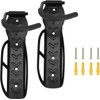 Vertical Bike Wall Mount Hanger, Heavy-Duty Steel, 30kg Capacity, Black