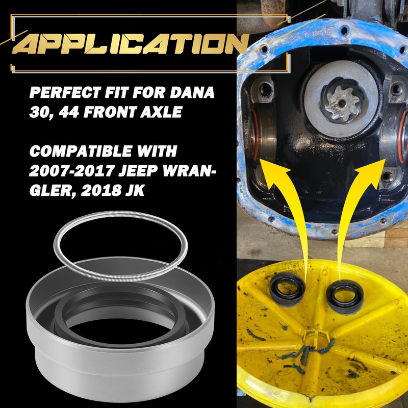 54381 Front Inner Axle Shaft Seal - Fit for DANA