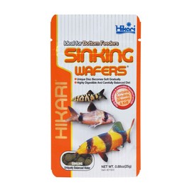 Hikari Tropical Sinking Wafers for Fish, Unflavored, 0.88 Ounce
