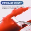 Annhua 100 PCS Cotton Rolls Dental Gauze Cotton Rolls Non-Sterile,