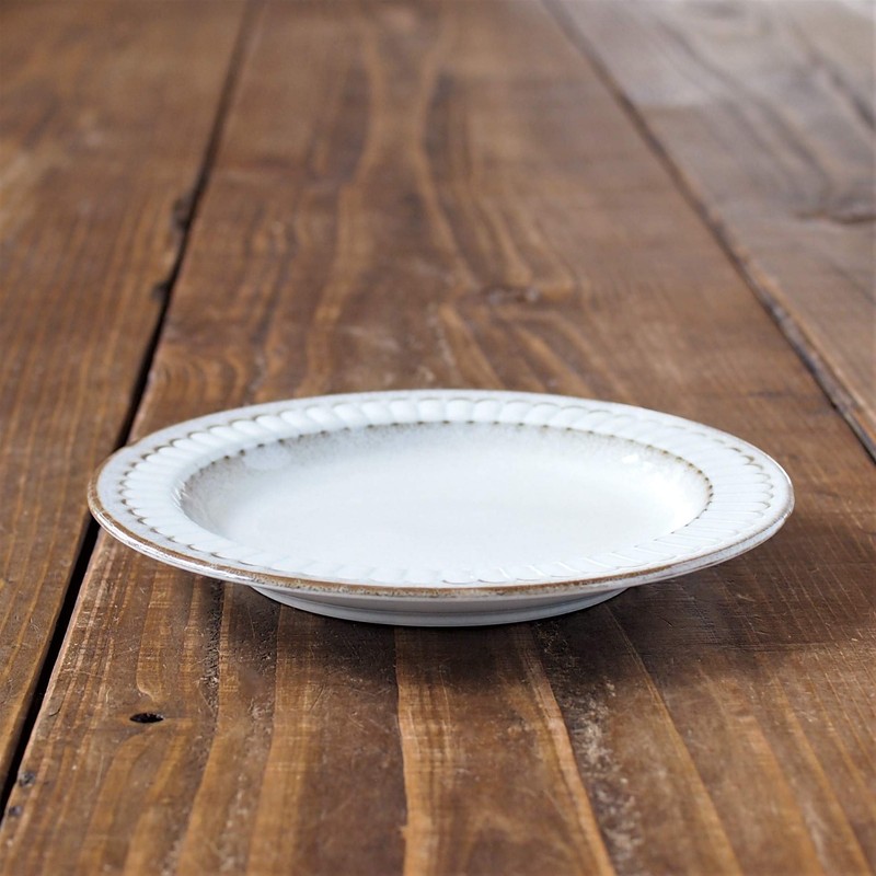 Minorutouki Medium Plate, Pot Mu, Diameter 6.3 inches (16 cm),