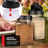 6 Pack 14 oz Plastic Spice Jars, Empty Seasoning Containers