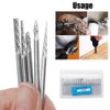 Gasea 20pcs 3mm 1/8" Shank Double Cut Head Tungsten Carbide