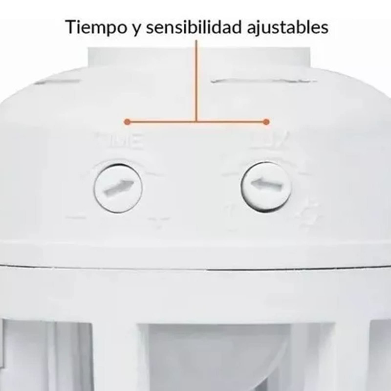 Portalámparas Activado por Movimiento, 6 M de Distancia de Detección
