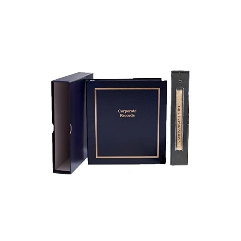 LLC Kit (Black) - Binder, Slipcase, Operating Agreement, Membership Certificates,