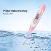 Snomd Flexibles Digitales Thermometer Fieberthermometer für Erwachsene und Kinder, Mund-