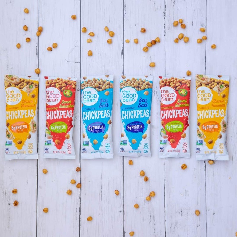 The Good Bean Crunchy Chickpeas - Classic Hummus - (10