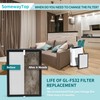 GL-FS32 Replacement Filter Compatible with Mooka Air Replacement Filter and