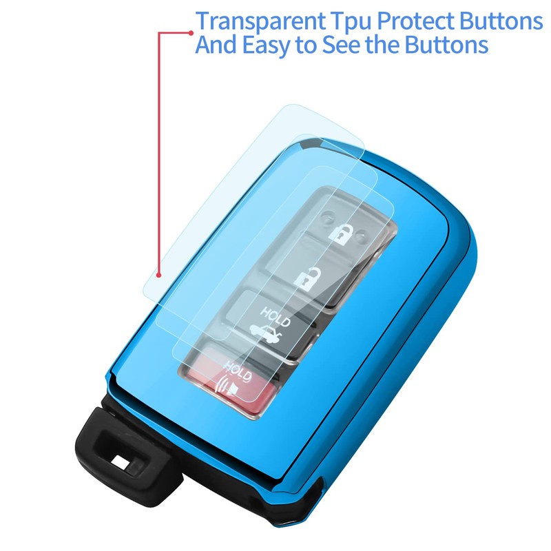 Tukellen for Toyota Key Fob Cover,Special Soft TPU Key Case