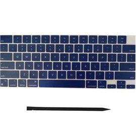 Laptop Keyboard Keycaps Keys Replacement for MacBook Pro/Air Retina 13.6/14/15/16" M2/M3 Pro Model A2681 A3113 A2941 A3114 A2779 A2780 A2918 A2992 A2991 2022-2024 Year (Midnight Blue)