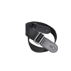 rockson Heavy Duty 2 Piece Guitar Bass Strap Round Black