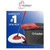 O-Cedar Easy Wring Microfiber Spin Mop, Bucket Floor Cleaning System,