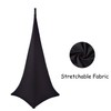 4 Pack Speaker Stand Cover Tripod Scrim, DJ Speaker Stand