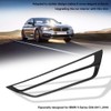 Carbon Fiber Style Car Center Air Condition Frame Cover Trim