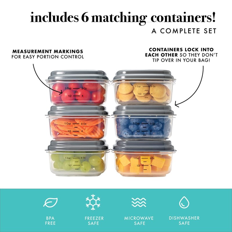 Fit & Fresh Douglas Adult Insulated Lunch Bag with Front