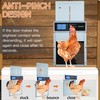 Automatic Chicken Coop Door, LCD Display, 5 Modes, Timer &