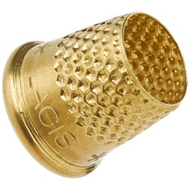 Lacis Open Top Tailor's Thimble Size 17 mm, Acrylic, Multicolour, 1.82x5.08x13.97 cm