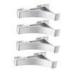 COHEALI 4pcs Refrigerator Shelf Support Clips Durable Hooks for Freezer