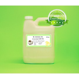 DR.ADORABLE 32 Oz Premium Pure Organic Cold Pressed Best Coconut Oil 92 Degree Shiny Hair